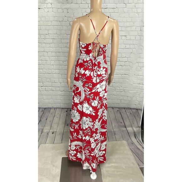 EXPRESS FLORAL PRINT MAXI DRESS - Picture 5 of 5